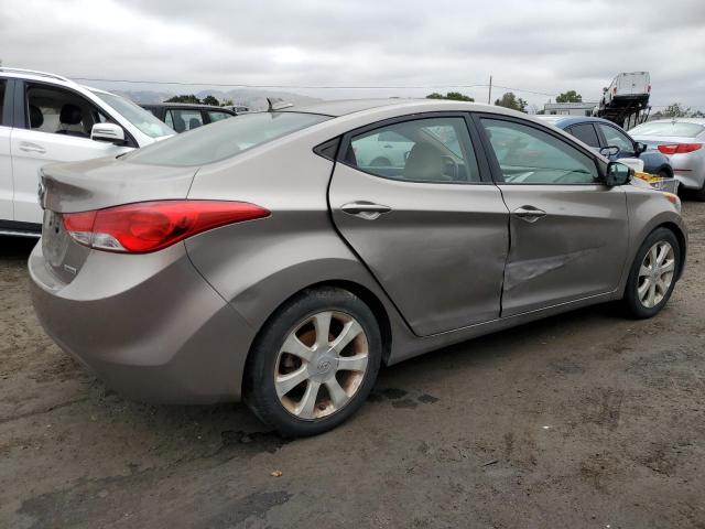 5NPDH4AEXCH091796 - 2012 HYUNDAI ELANTRA GLS TAN photo 3