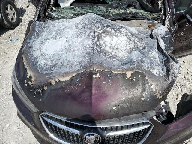 KL4CJASB3JB619674 - 2018 BUICK ENCORE PREFERRED იასამნისფერი ფოტო 11