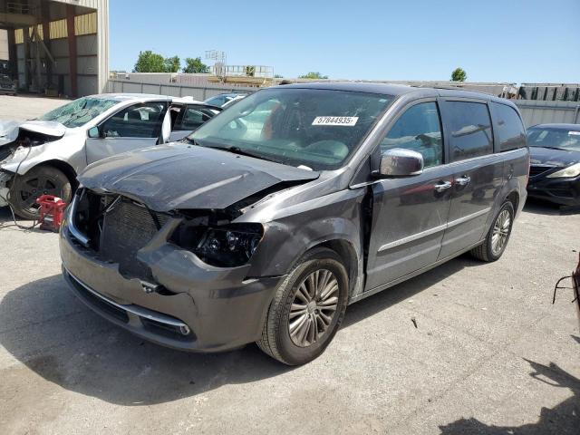 2C4RC1CG2GR121965 - 2016 CHRYSLER TOWN & COU TOURING L SILVER photo 1