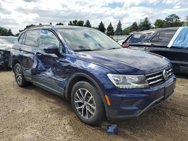 3VV1B7AX5MM119203 - 2021 VOLKSWAGEN TIGUAN S BLUE photo 4