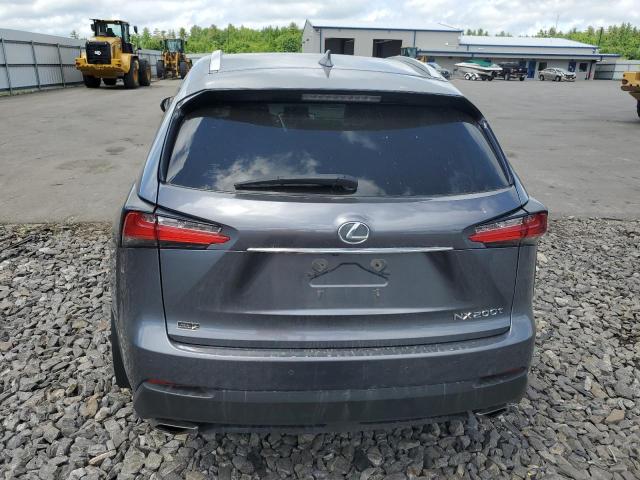 JTJBARBZ1H2143221 - 2017 LEXUS NX 200T BASE GRAY photo 6