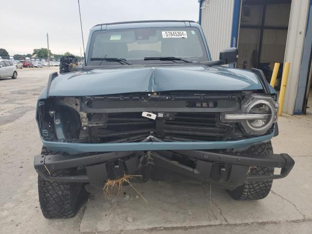 1FMEE5DHXNLB90153 - 2022 FORD BRONCO BASE BLUE photo 5