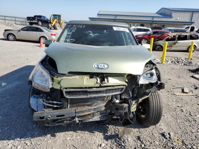 KNDJT2A23A7104126 - 2010 KIA SOUL + GREEN photo 5