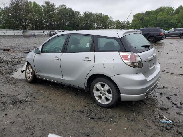 2T1KR32E35C406876 - 2005 TOYOTA COROLLA MA XR SILVER photo 2