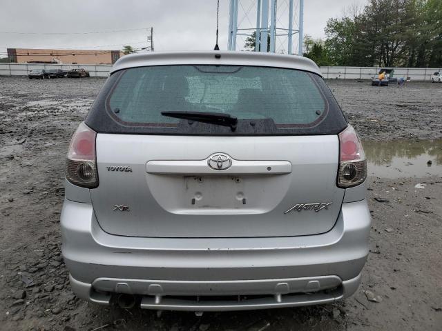 2T1KR32E35C406876 - 2005 TOYOTA COROLLA MA XR SILVER photo 6