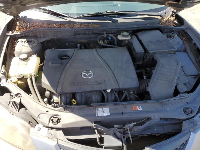 JM1BK32F551341496 - 2005 MAZDA 3 I GRAY photo 11