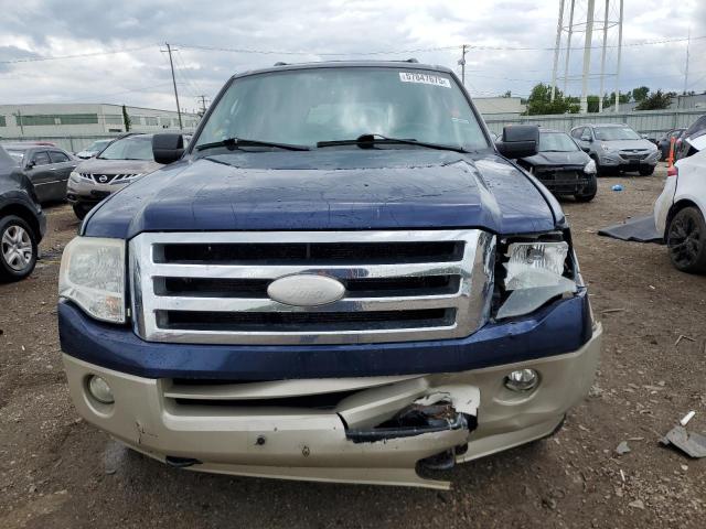 1FMFU18547LA09762 - 2007 FORD EXPEDITION EDDIE BAUER BLUE photo 5