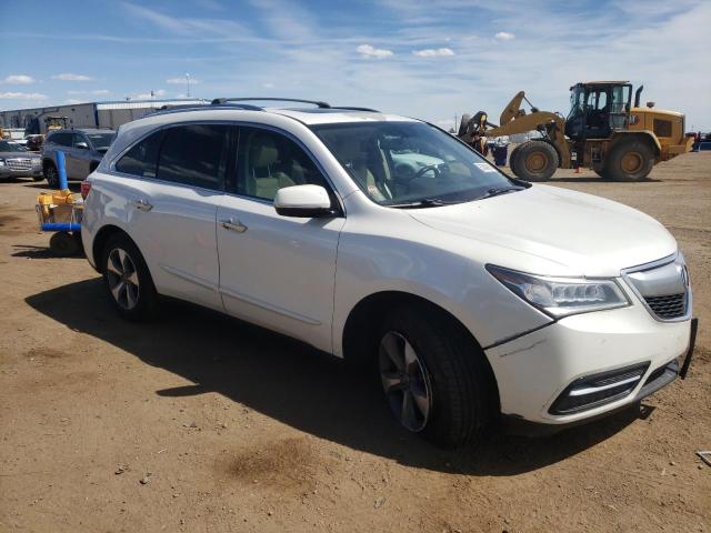 5FRYD4H29EB009937 - 2014 ACURA MDX WHITE photo 4