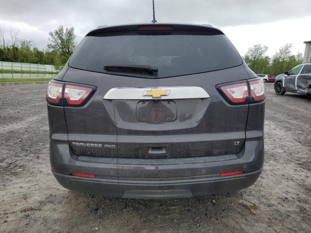 1GNKVGKDXHJ242570 - 2017 CHEVROLET TRAVERSE LT Черный фото 6