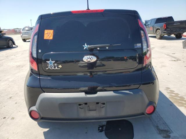 KNDJN2A27G7394969 - 2016 KIA SOUL BLACK photo 6