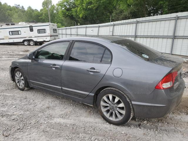 19XFA16819E009188 - 2009 HONDA CIVIC EX GRAY photo 2