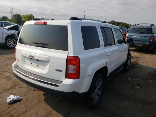 1C4NJRFB2GD647499 - 2016 JEEP PATRIOT LATITUDE WHITE photo 4