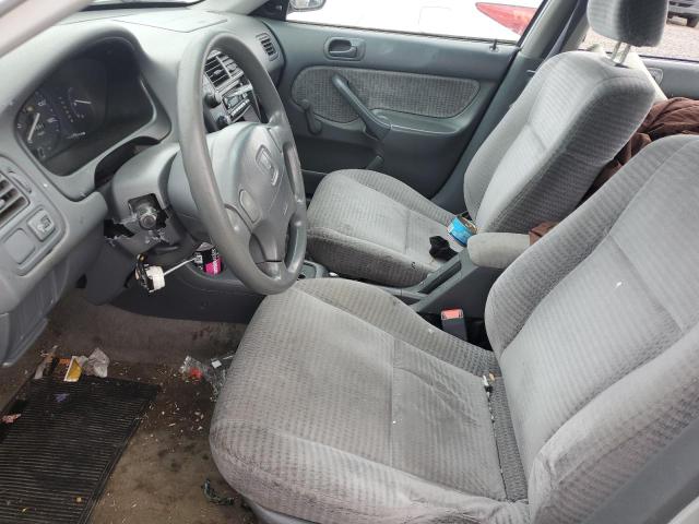 2HGEJ6611YH583158 - 2000 HONDA CIVIC BASE SILVER photo 7
