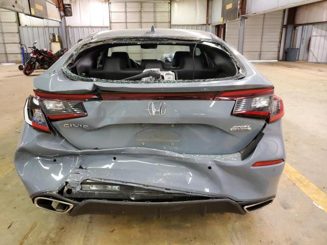 19XFL1G87PE003868 - 2023 HONDA CIVIC SPORT TOURING GRAY photo 6