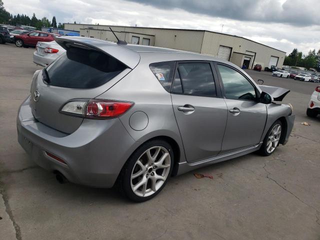 JM1BL1H41A1295201 - 2010 MAZDA SPEED 3 SILVER photo 3