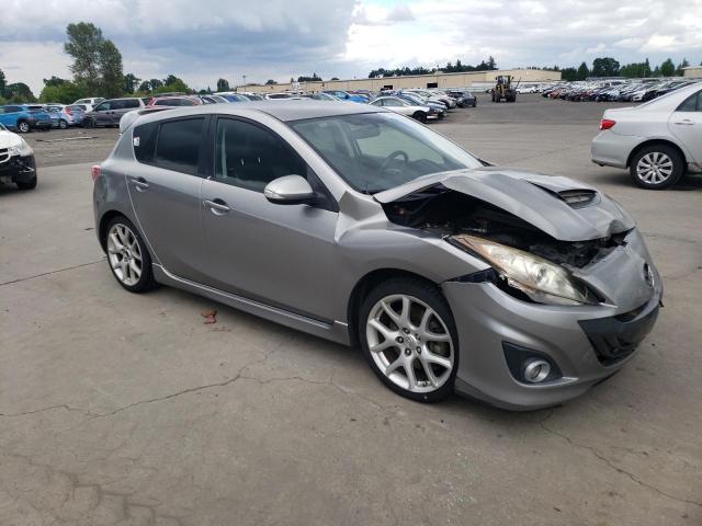 JM1BL1H41A1295201 - 2010 MAZDA SPEED 3 SILVER photo 4