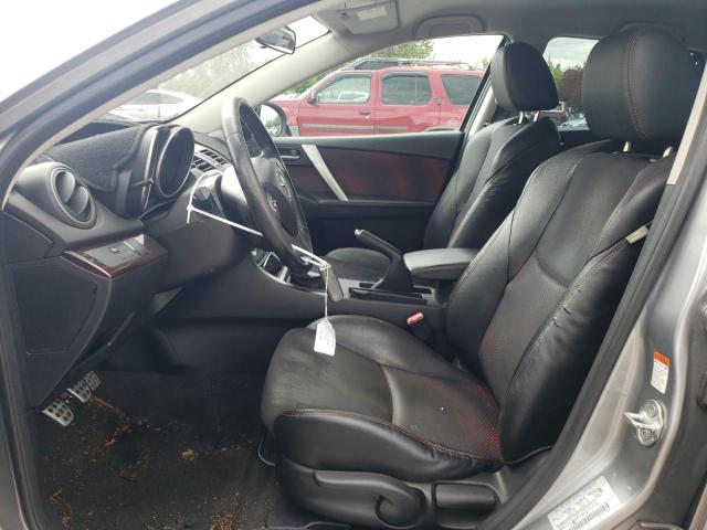 JM1BL1H41A1295201 - 2010 MAZDA SPEED 3 SILVER photo 7