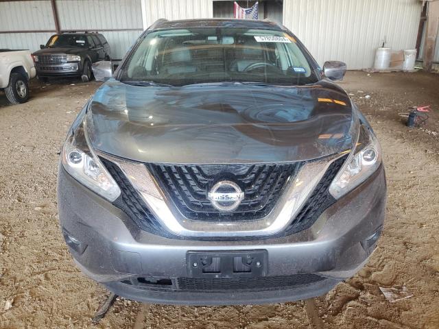 5N1AZ2MG9JN196856 - 2018 NISSAN MURANO S GRAY photo 5