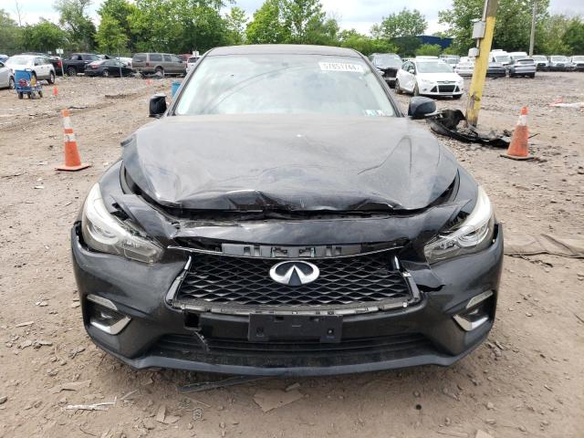 JN1EV7AR0JM441394 - 2018 INFINITI Q50 LUXE BLACK photo 5