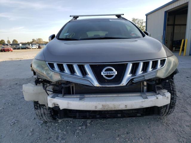 JN8AZ18U89W031194 - 2009 NISSAN MURANO S TAN photo 9