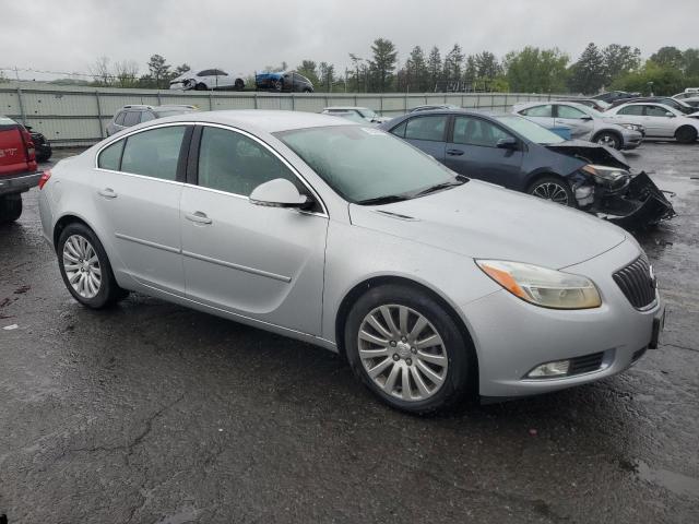 2G4GR5EK4C9164482 - 2012 BUICK REGAL SILVER photo 4