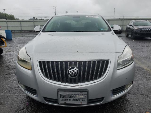 2G4GR5EK4C9164482 - 2012 BUICK REGAL SILVER photo 5
