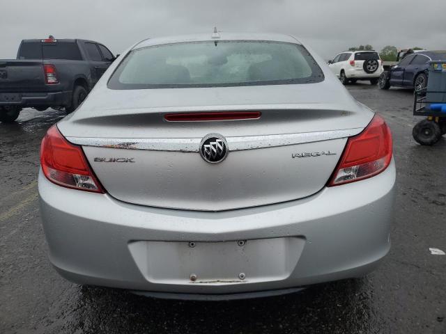 2G4GR5EK4C9164482 - 2012 BUICK REGAL SILVER photo 6