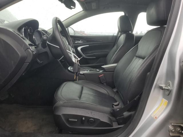 2G4GR5EK4C9164482 - 2012 BUICK REGAL SILVER photo 7