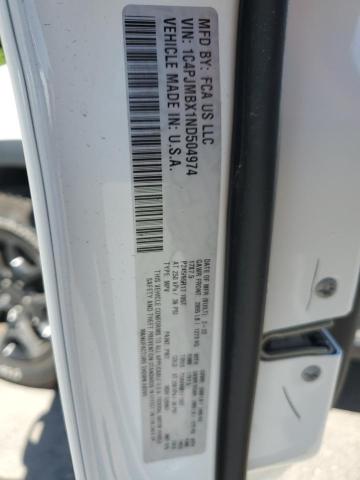 1C4PJMBX1ND504974 - 2022 JEEP CHEROKEE TRAILHAWK WHITE photo 13