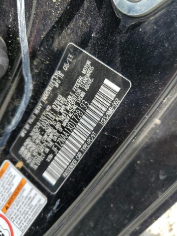 JF1ZNAA1XD1728193 - 2013 TOYOTA SCION FR-S შავი ფოტო 13