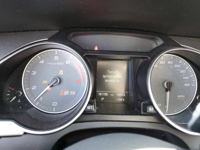 WAUCGAFR8EA007832 - 2014 AUDI S5 PREMIUM PLUS ნაცრისფერი ფოტო 9