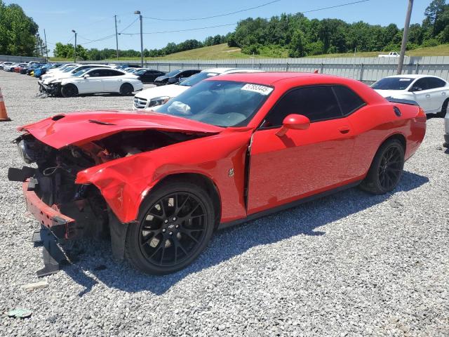 2C3CDZFJ4KH741521 - 2019 DODGE CHALLENGER R/T SCAT PACK RED photo 1