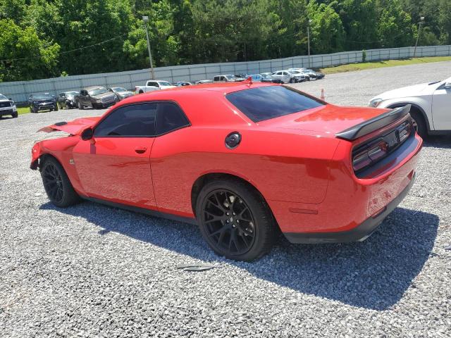 2C3CDZFJ4KH741521 - 2019 DODGE CHALLENGER R/T SCAT PACK RED photo 2