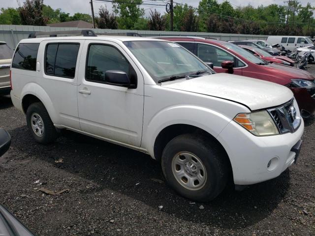 5N1AR18B98C603508 - 2008 NISSAN PATHFINDER S WHITE photo 4