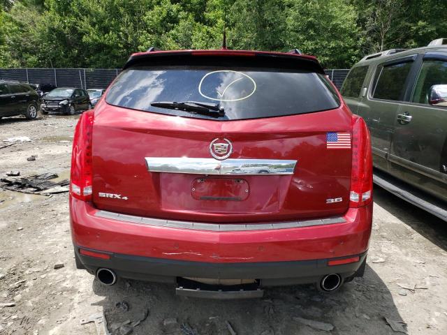 3GYFNFE32CS645936 - 2012 CADILLAC SRX PREMIUM COLLECTION RED photo 6