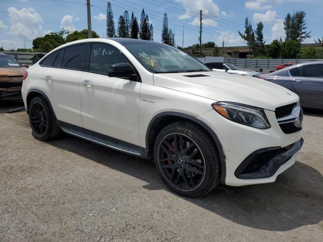 4JGED7FB7KA130331 - 2019 MERCEDES-BENZ GLE COUPE 63 AMG-S WHITE photo 4