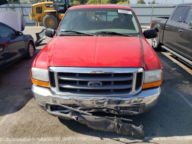 1FTNX20L1XEC94707 - 1999 FORD F250 SUPER DUTY RED photo 5