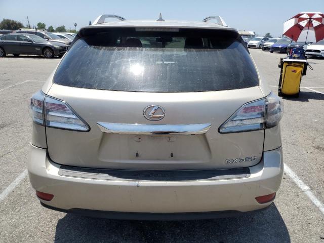 JTJZK1BA9B2004341 - 2011 LEXUS RX 350 BEIGE photo 6