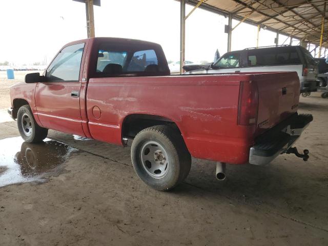 1GTEC14MXTZ507875 - 1996 GMC SIERRA C1500 RED photo 2