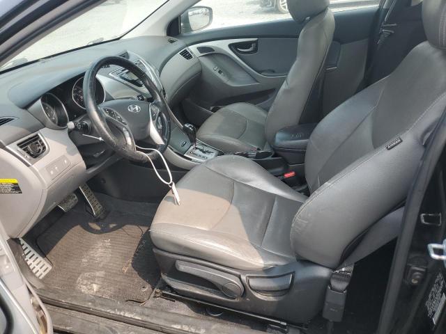 KMHDH6AEXDU006504 - 2013 HYUNDAI ELANTRA CO GS BLACK photo 7