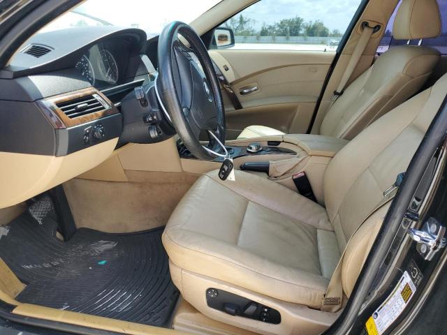 WBANN73576CN03276 - 2006 BMW 530 XIT BLACK photo 7