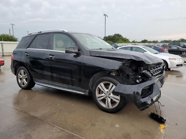 4JGDA5HB5EA388714 - 2014 MERCEDES-BENZ ML 350 4MATIC BLACK photo 4