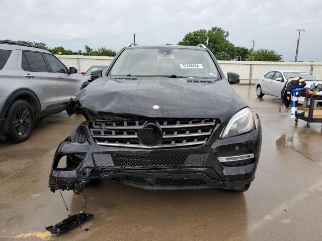 4JGDA5HB5EA388714 - 2014 MERCEDES-BENZ ML 350 4MATIC BLACK photo 5