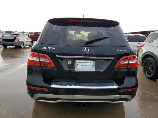 4JGDA5HB5EA388714 - 2014 MERCEDES-BENZ ML 350 4MATIC BLACK photo 6