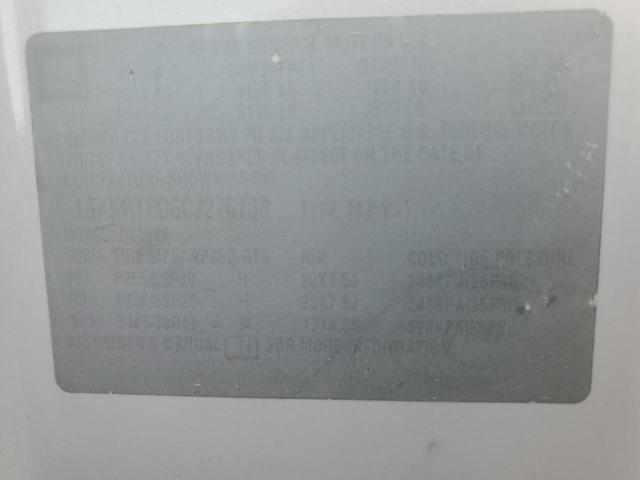 1GKKRTED6CJ276780 - 2012 GMC ACADIA DENALI WHITE photo 13