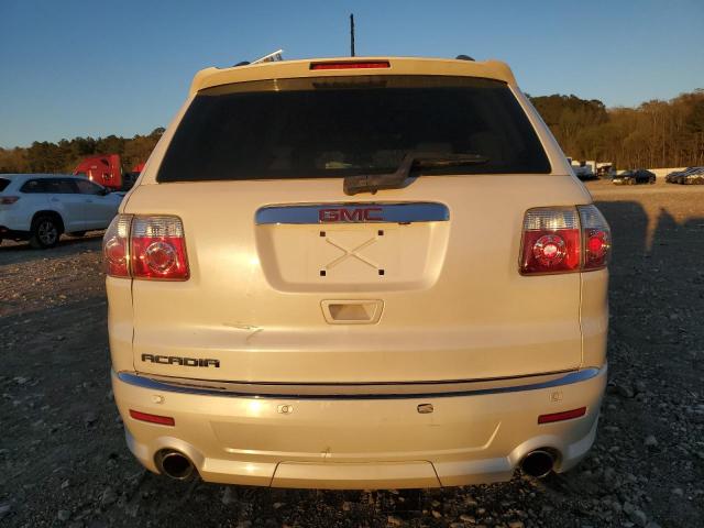 1GKKRTED6CJ276780 - 2012 GMC ACADIA DENALI WHITE photo 6