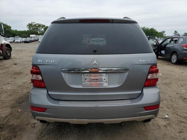 4JGBB8GB5AA607785 - 2010 MERCEDES-BENZ ML 350 4MATIC SILVER photo 6