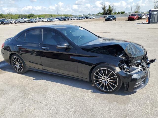 55SWF8DBXKU289071 - 2019 MERCEDES-BENZ C 300 BLACK photo 4