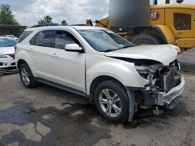 1GNALCEK8EZ136734 - 2014 CHEVROLET EQUINOX LT WHITE photo 4