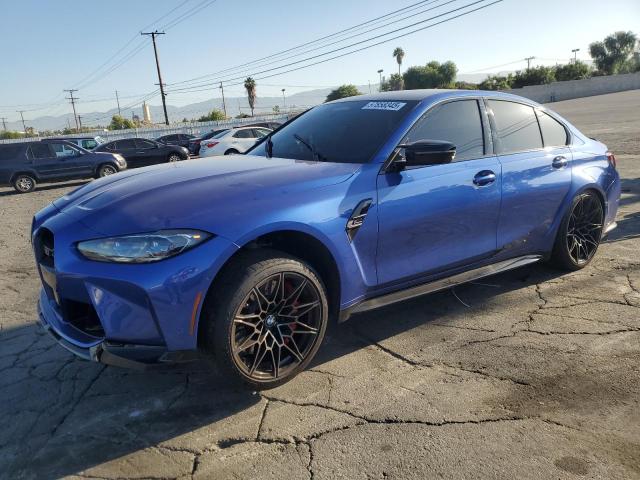 WBS43AY06RFR58100 - 2024 BMW M3 COMPETITION BLUE photo 1